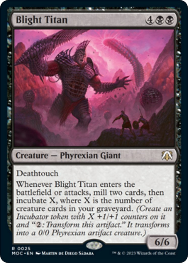 Blight Titan (25) [MOC] - MTG Single