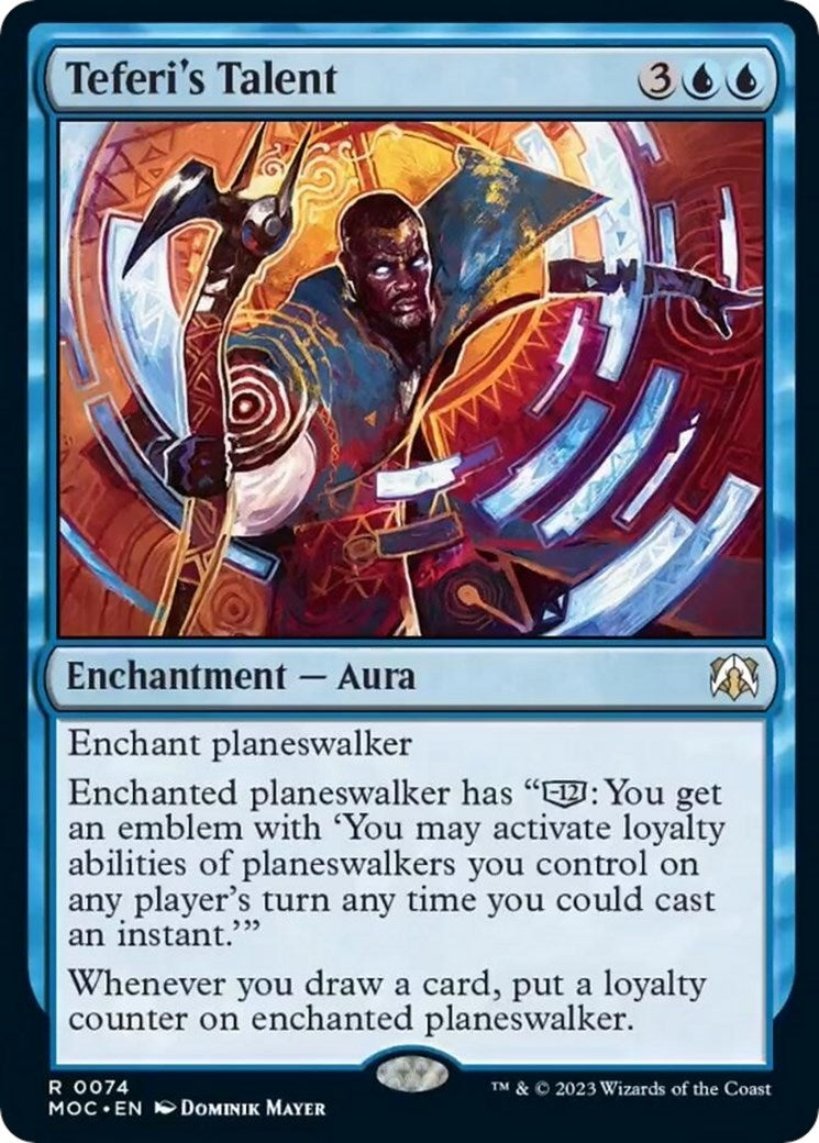 Teferi’s Talent (74) [MOC] - MTG Single