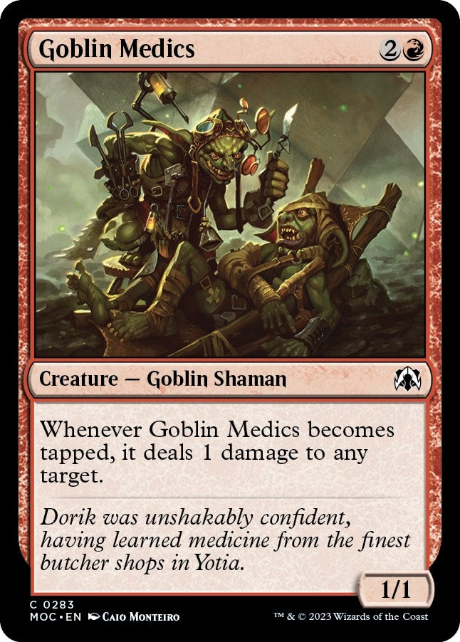 Goblin Medics (283) [MOC] - MTG Single