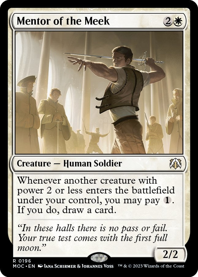 Mentor of the Meek (196) [MOC] - MTG Single