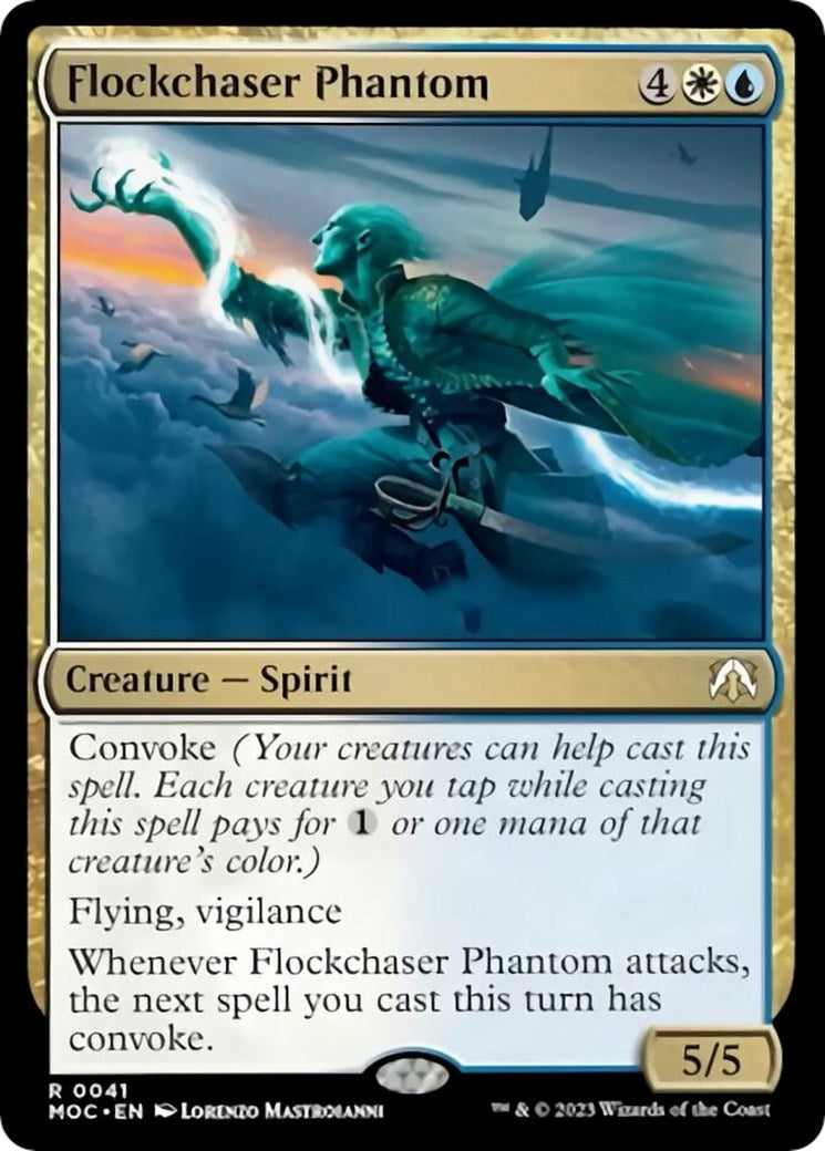 Flockchaser Phantom (41) [MOC] - MTG Single