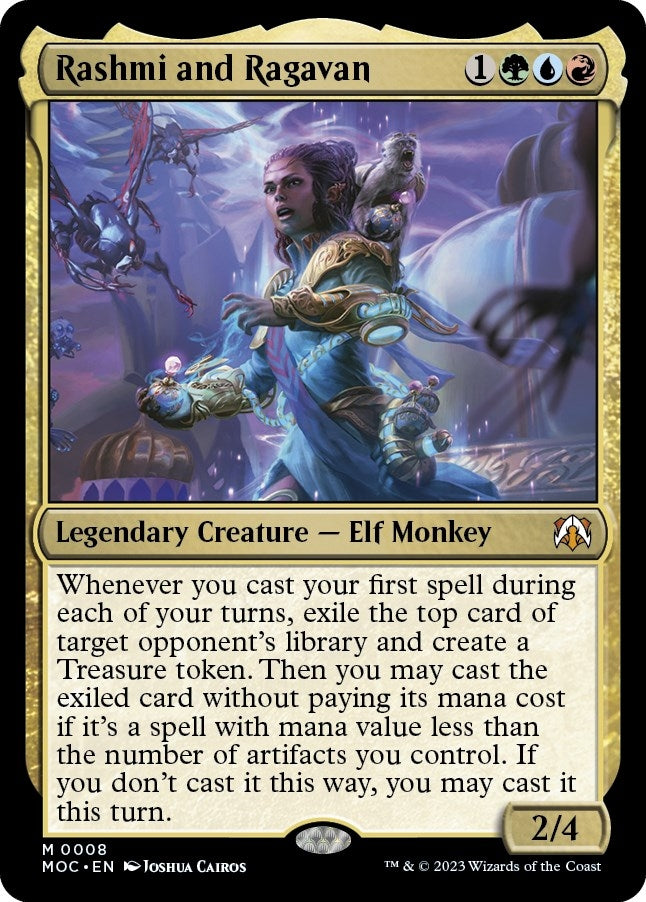 Rashmi and Ragavan (8) [MOC] - MTG Single
