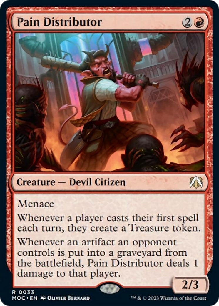 Pain Distributor (33) [MOC] - MTG Single
