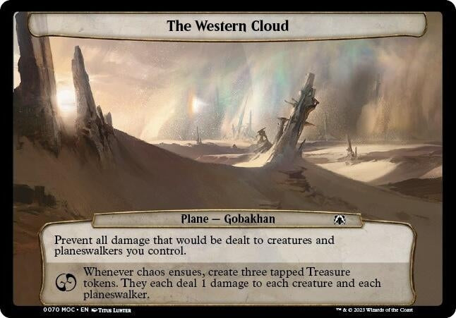 The Western Cloud (0) [MOC] - MTG Single