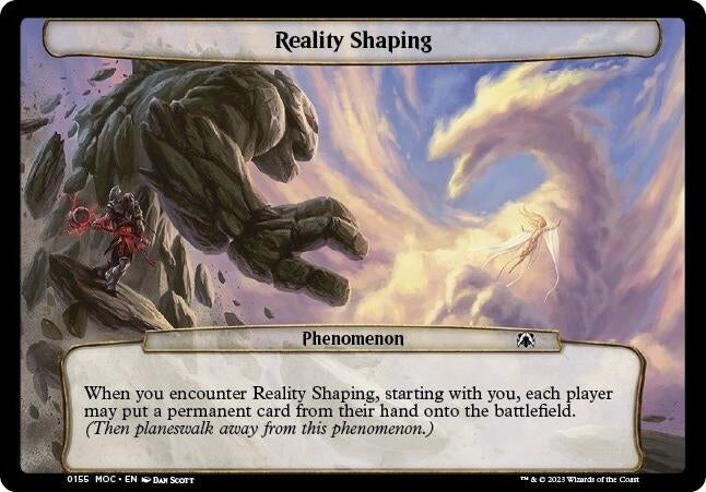 Reality Shaping (0) [MOC] - MTG Single