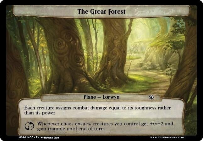The Great Forest (0) [MOC] - MTG Single