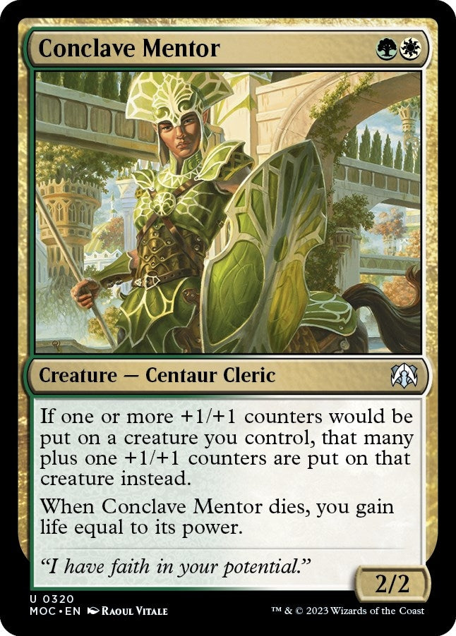 Conclave Mentor (320) [MOC] - MTG Single