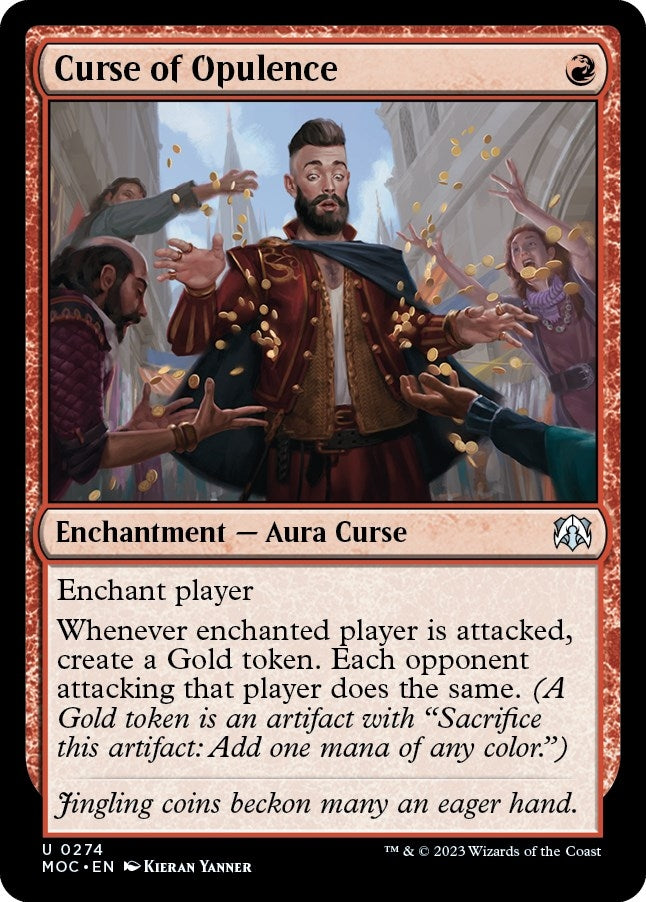 Curse of Opulence (274) [MOC] - MTG Single