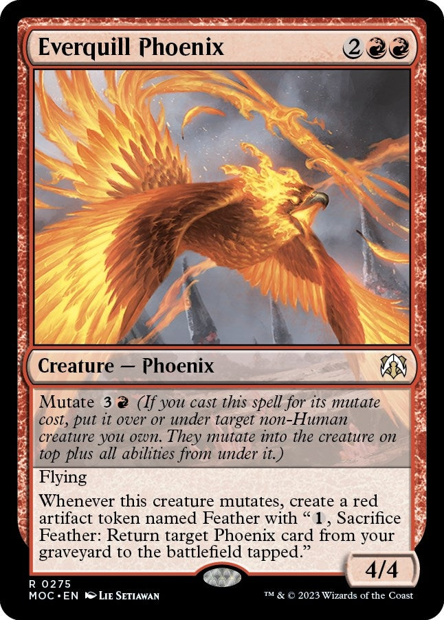 Everquill Phoenix (275) [MOC] - MTG Single