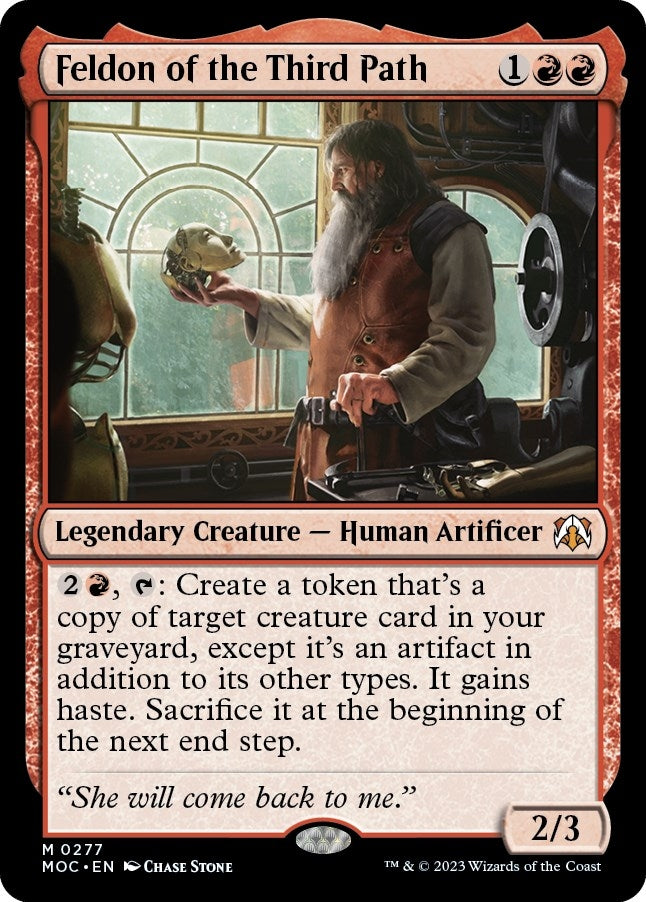 Feldon of the Third Path (277) [MOC] - MTG Single