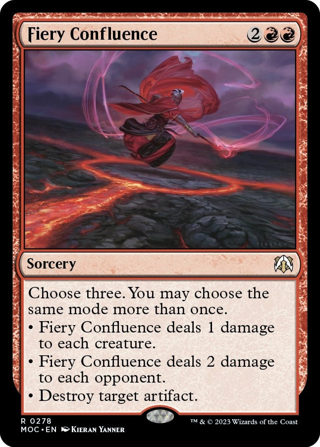Fiery Confluence (278) [MOC] - MTG Single