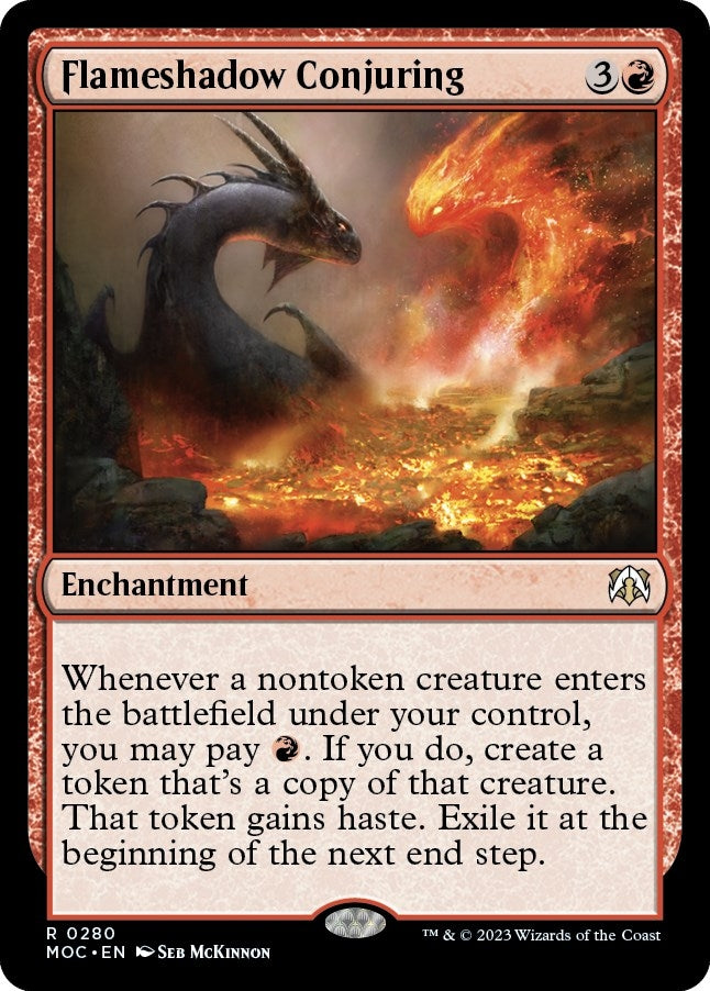 Flameshadow Conjuring (280) [MOC] - MTG Single