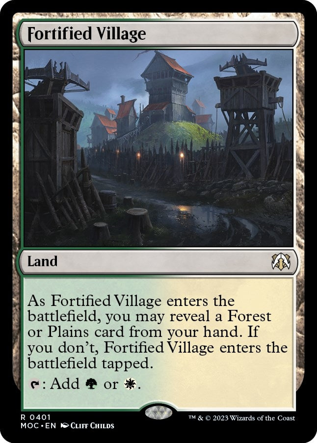 Fortified Village (401) [MOC] - MTG Single