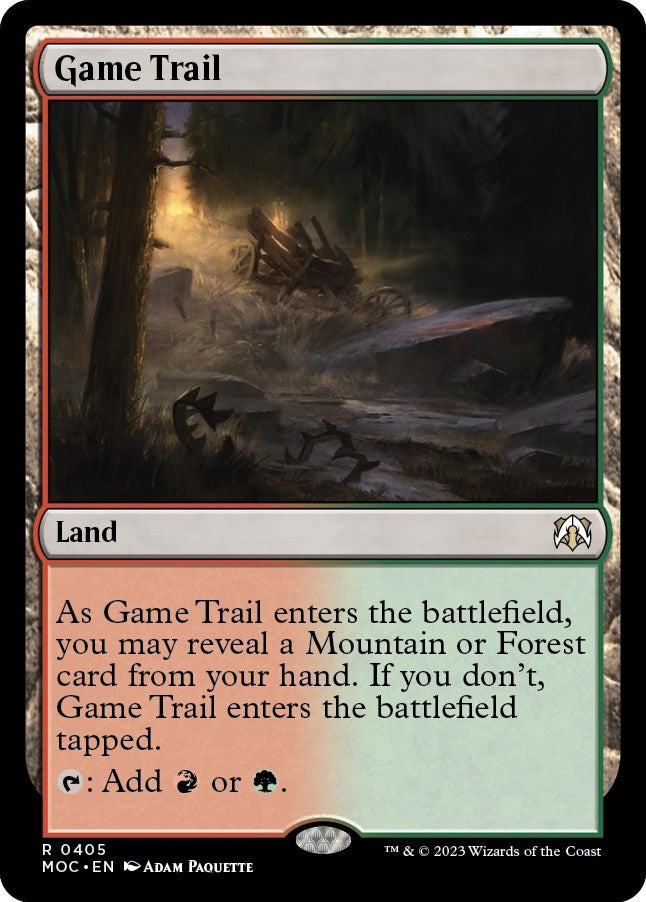 Game Trail (405) [MOC] - MTG Single