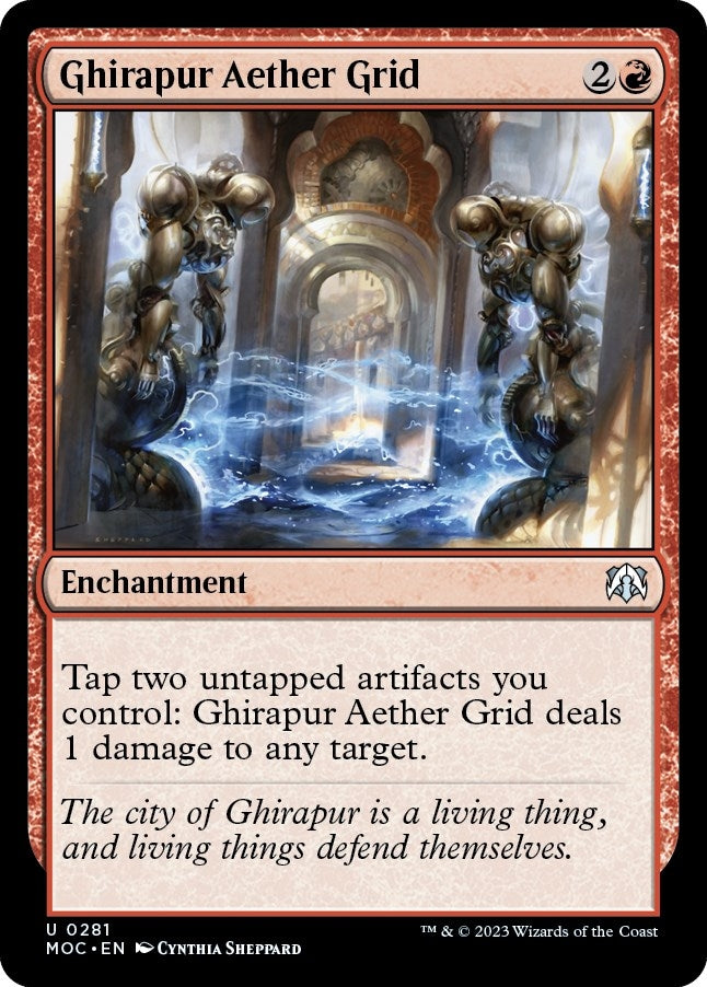 Ghirapur Aether Grid (281) [MOC] - MTG Single