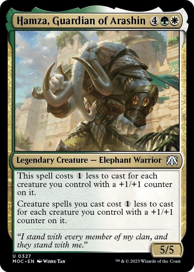 Hamza Guardian of Arashin (327) [MOC] - MTG Single