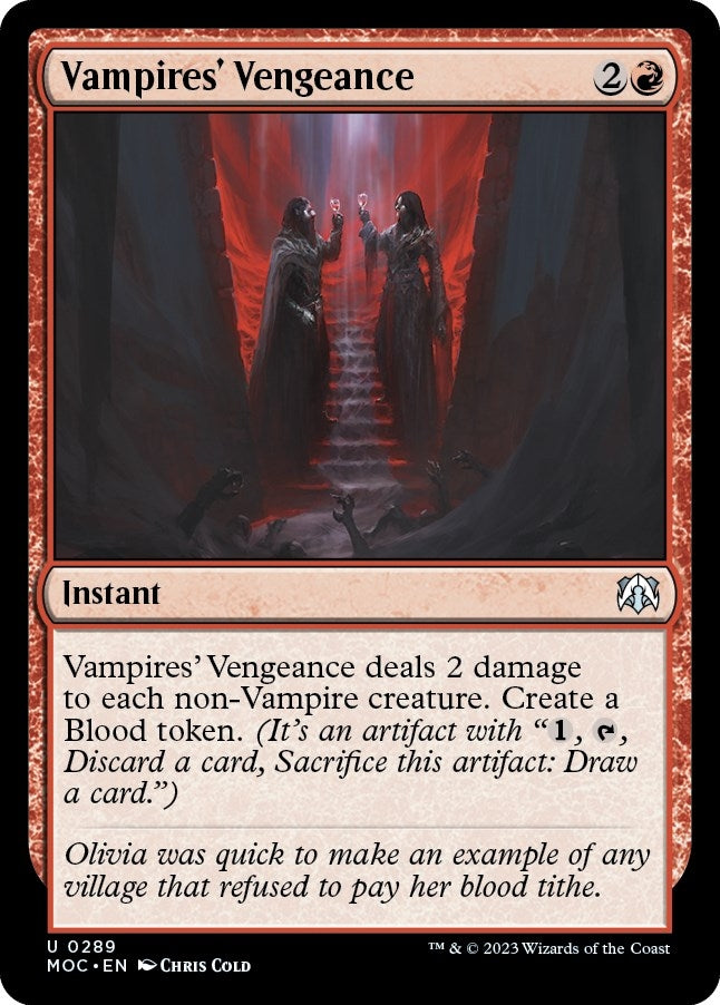 Vampires’ Vengeance (289) [MOC] - MTG Single