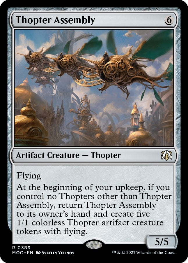 Thopter Assembly (386) [MOC] - MTG Single