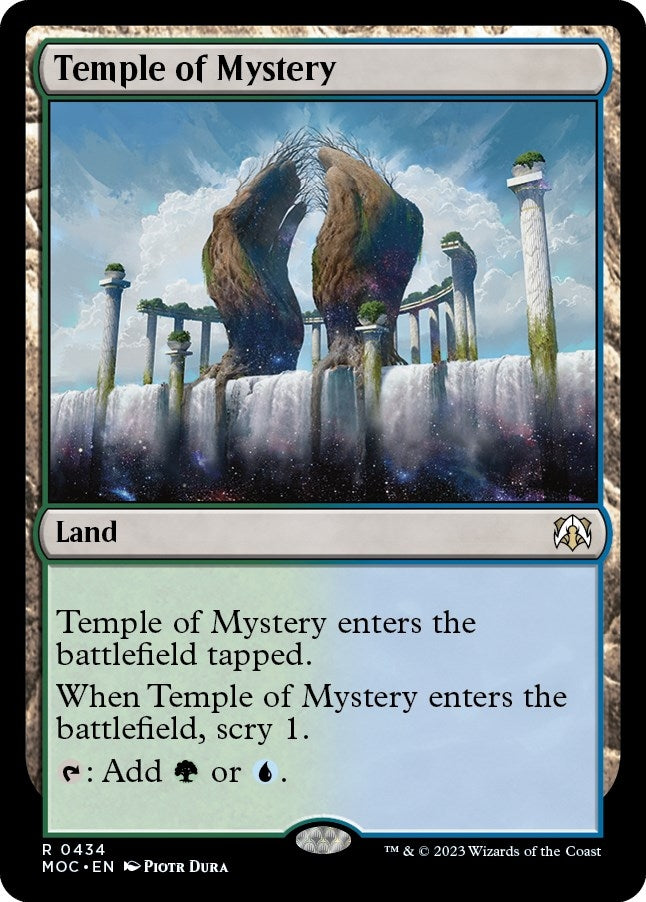 Temple of Mystery (434) [MOC] - MTG Single