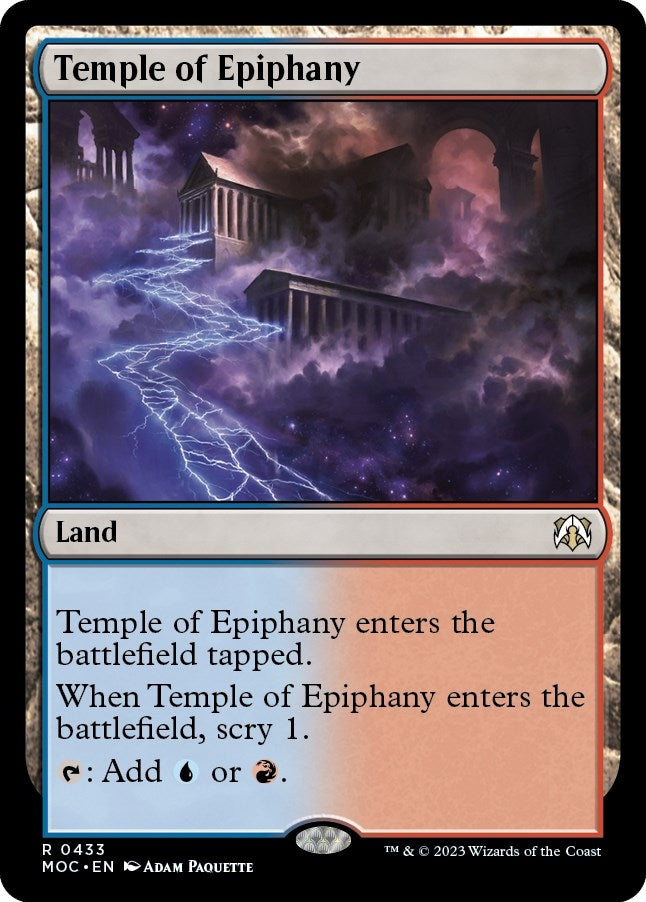 Temple of Epiphany (433) [MOC] - MTG Single