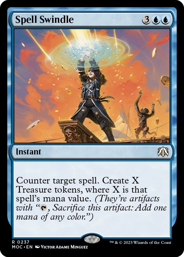 Spell Swindle (237) [MOC] - MTG Single