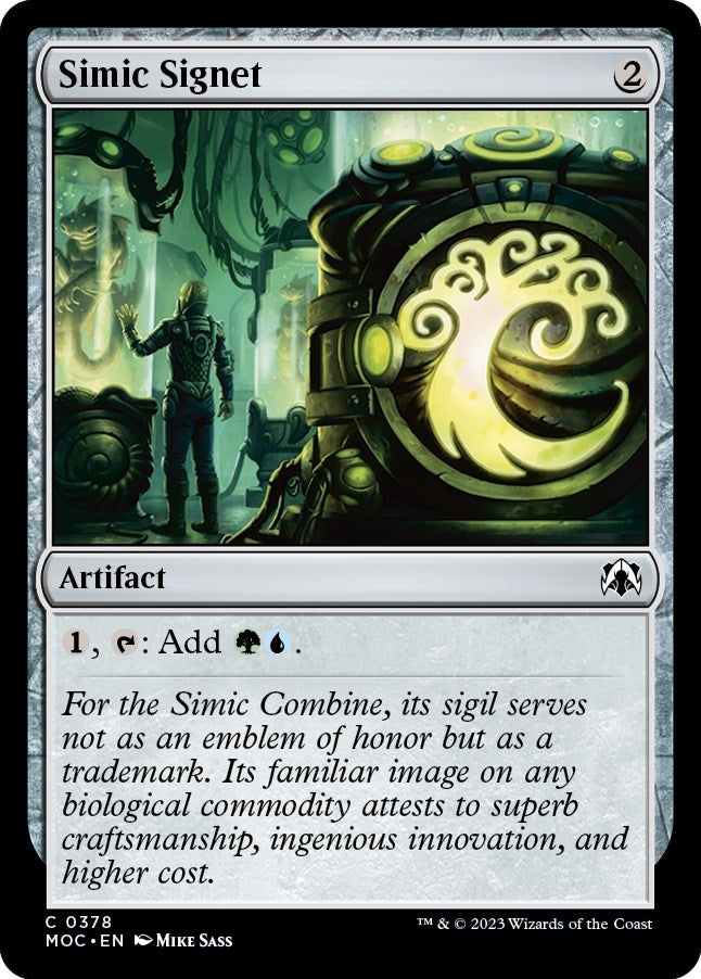 Simic Signet (378) [MOC] - MTG Single