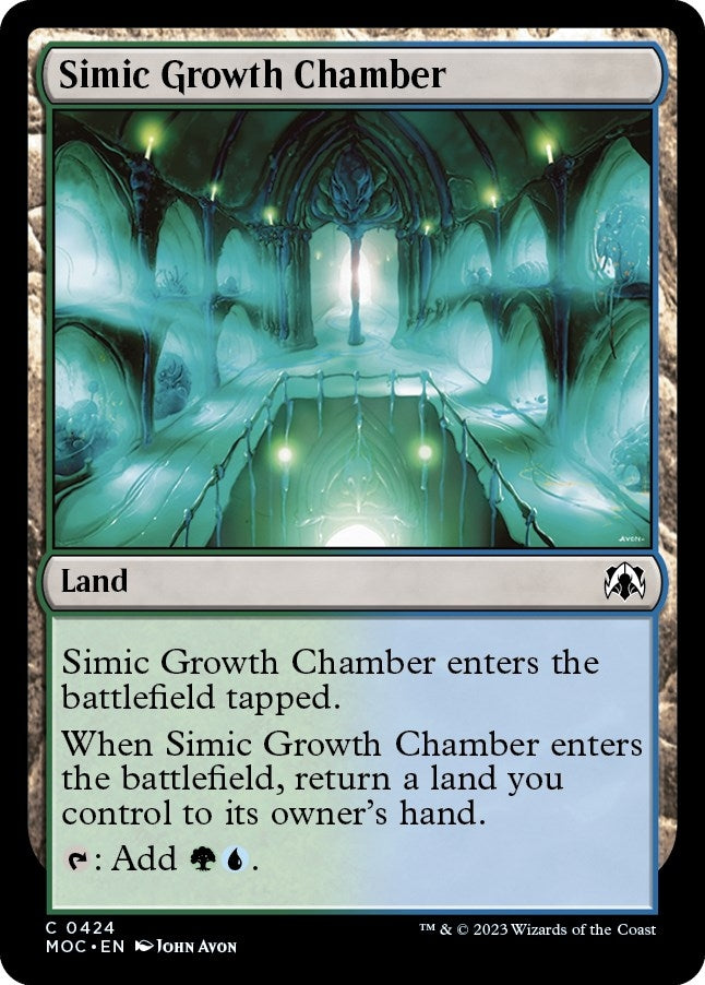 Simic Growth Chamber (424) [MOC] - MTG Single