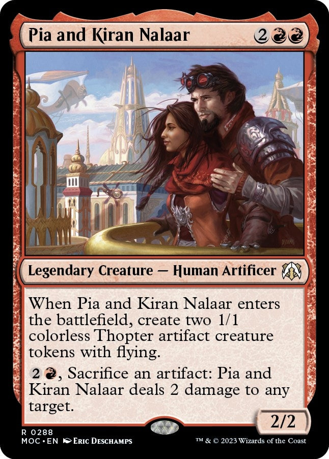 Pia and Kiran Nalaar (288) [MOC] - MTG Single