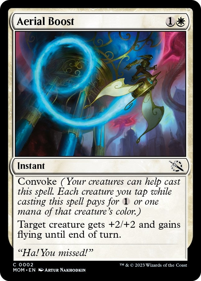 Aerial Boost (2) [MOM] - MTG Single