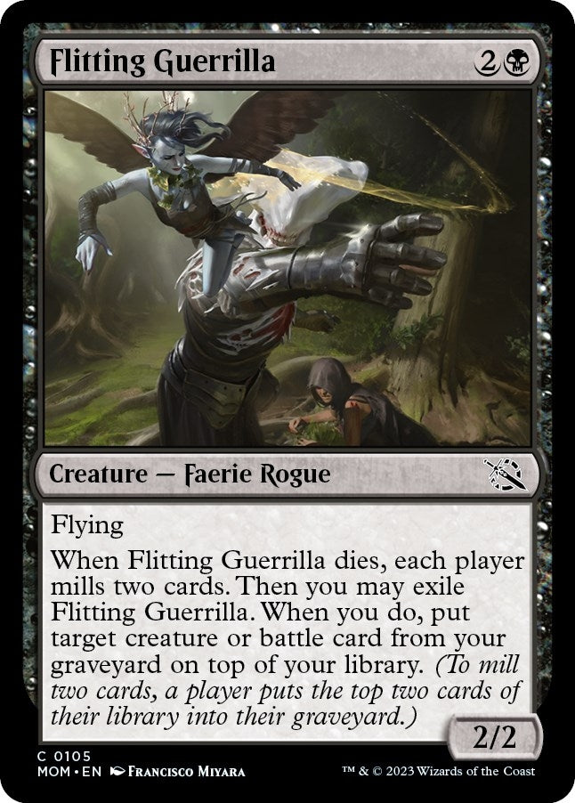 Flitting Guerrilla (105) [MOM] - MTG Single