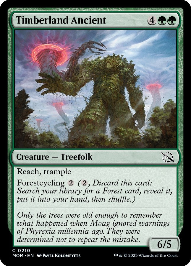 Timberland Ancient (210) [MOM] - MTG Single
