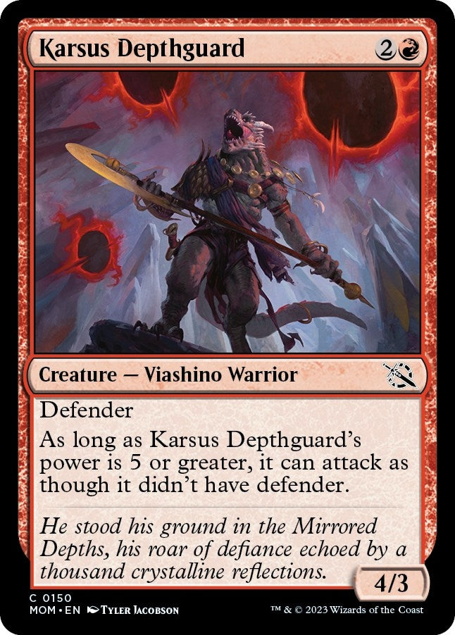 Karsus Depthguard (150) [MOM] - MTG Single