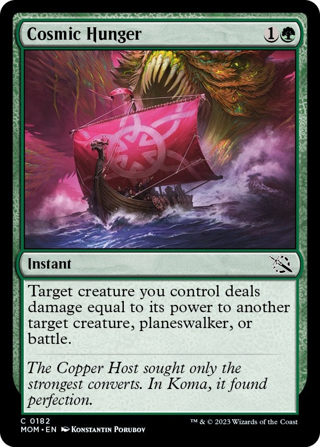 Cosmic Hunger (182) [MOM] - MTG Single