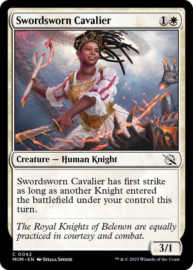 Swordsworn Cavalier (42) [MOM] - MTG Single