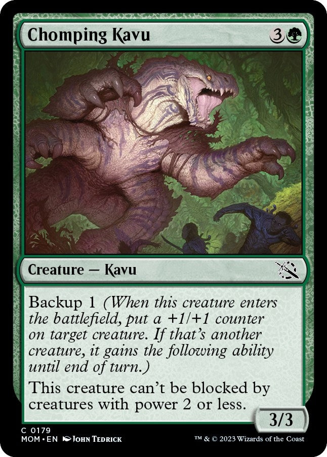 Chomping Kavu (179) [MOM] - MTG Single