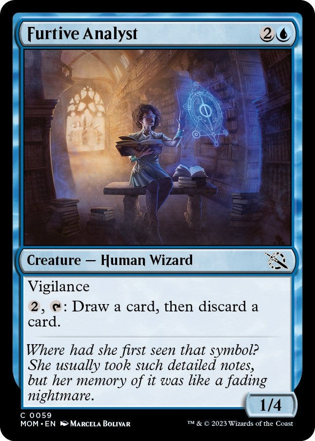 Furtive Analyst (59) [MOM] - MTG Single