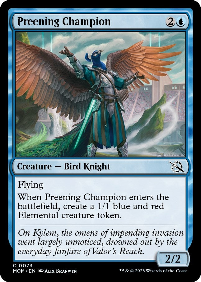 Preening Champion (73) [MOM] - MTG Single