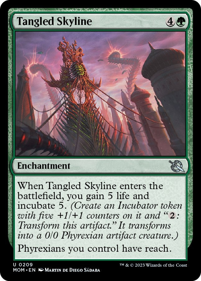 Tangled Skyline (209) [MOM] - MTG Single