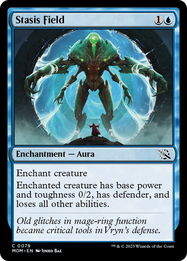 Stasis Field (79) [MOM] - MTG Single