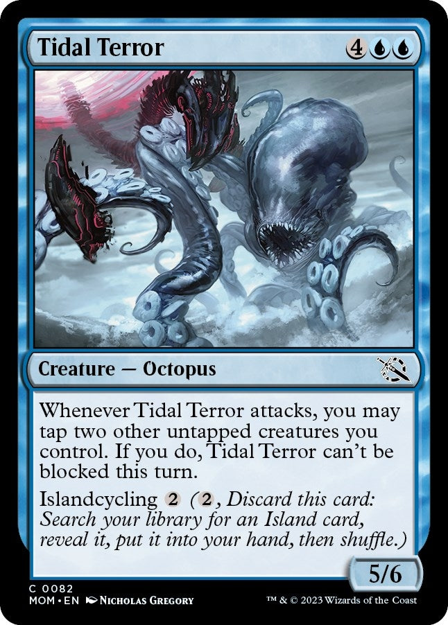 Tidal Terror (82) [MOM] - MTG Single