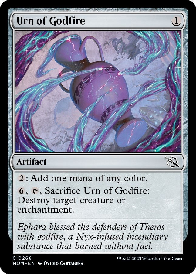 Urn of Godfire (266) [MOM] - MTG Single