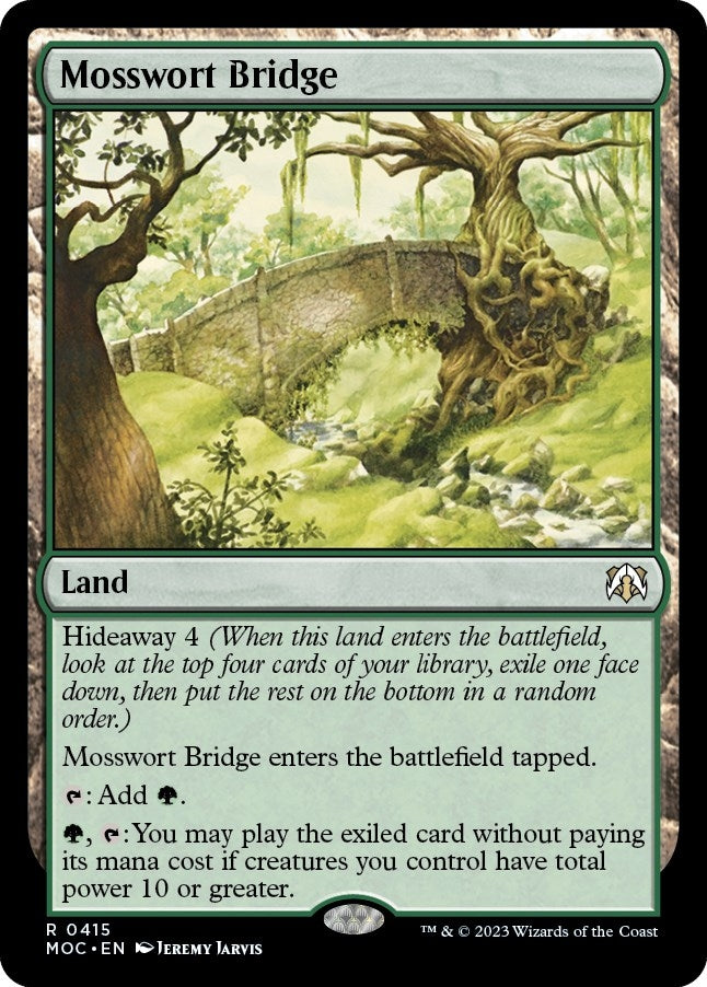 Mosswort Bridge (415) [MOC] - MTG Single