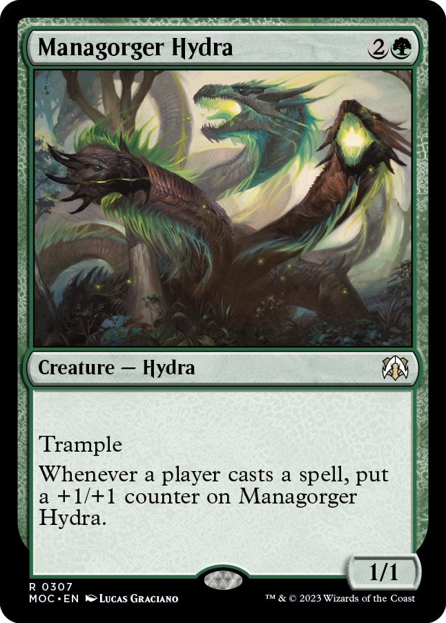 Managorger Hydra (307) [MOC] - MTG Single