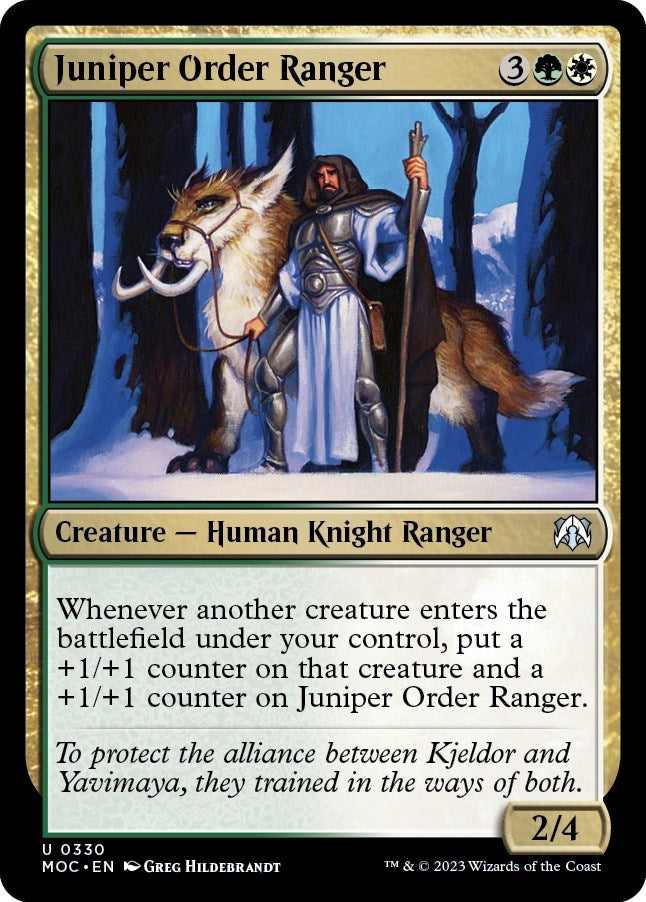 Juniper Order Ranger (330) [MOC] - MTG Single