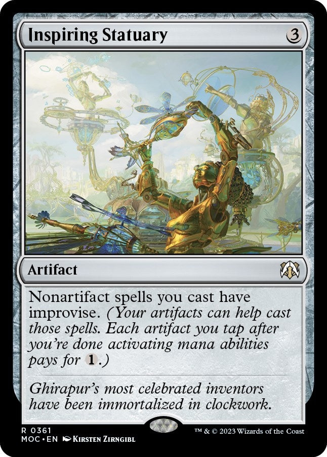 Inspiring Statuary (361) [MOC] - MTG Single
