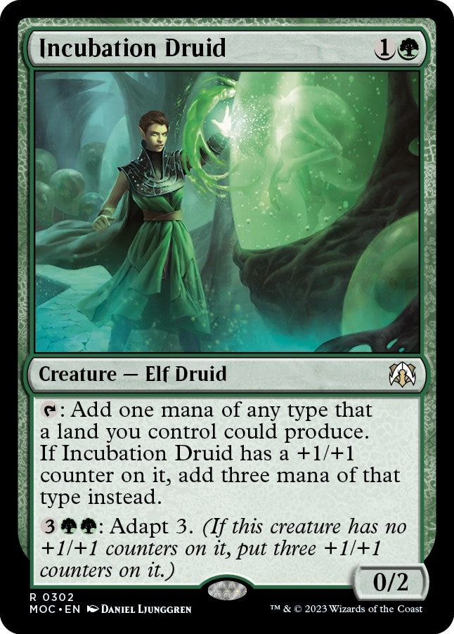 Incubation Druid (302) [MOC] - MTG Single