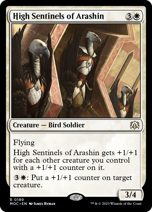 High Sentinels of Arashin (189) [MOC] - MTG Single