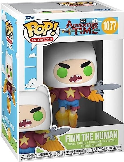 Adventure Time: Finn the Human (1077) [POP!] - Funko Sealed