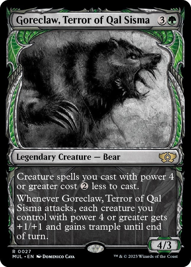 Goreclaw Terror of Qal Sisma (27) [MUL] - MTG Single