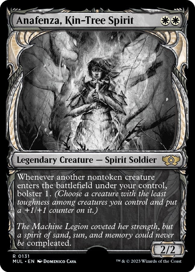 Anafenza Kin-Tree Spirit (Halo Foil) (131) [MUL] - MTG Single
